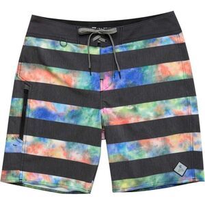 Roark Revival Mens Stripoli Hybrid Linerless Single Pocket Board Shorts 32